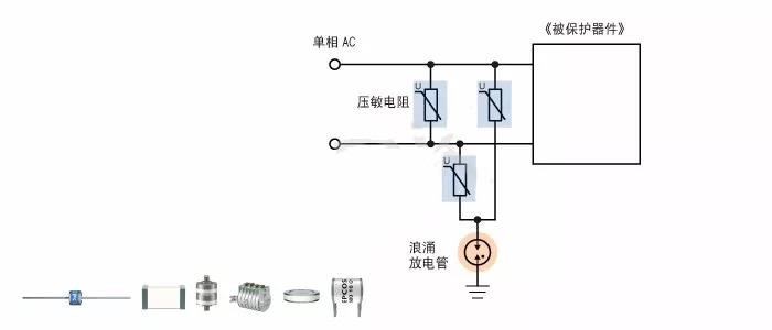 圖4　電源用SPD(單相AC)